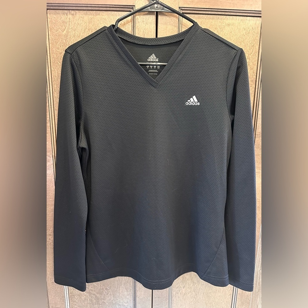 Adidas Black Long Sleeve Shirt
